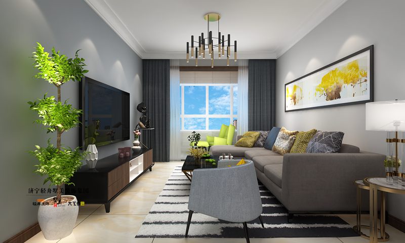 99平方装修设计图现代 15553181495457670.jpg