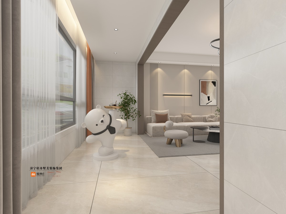 华侨城 168㎡ 洋房户型 现代风格装修设计方案——设计师徐响 ——济宁轻舟墅美装饰公司【官网】轻舟美住.墅美大宅. | 装修咨询:0537 ...